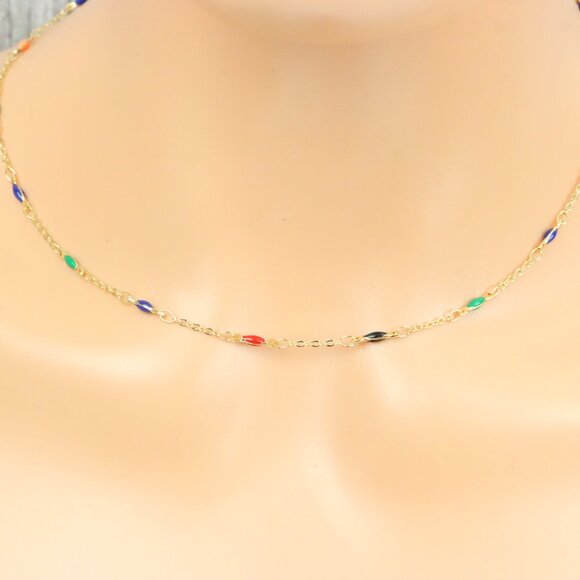 Minimalist Necklace Chain, Elegant Jewelry for Women & Girls | MLCRC1876 - Picture 7 of 10